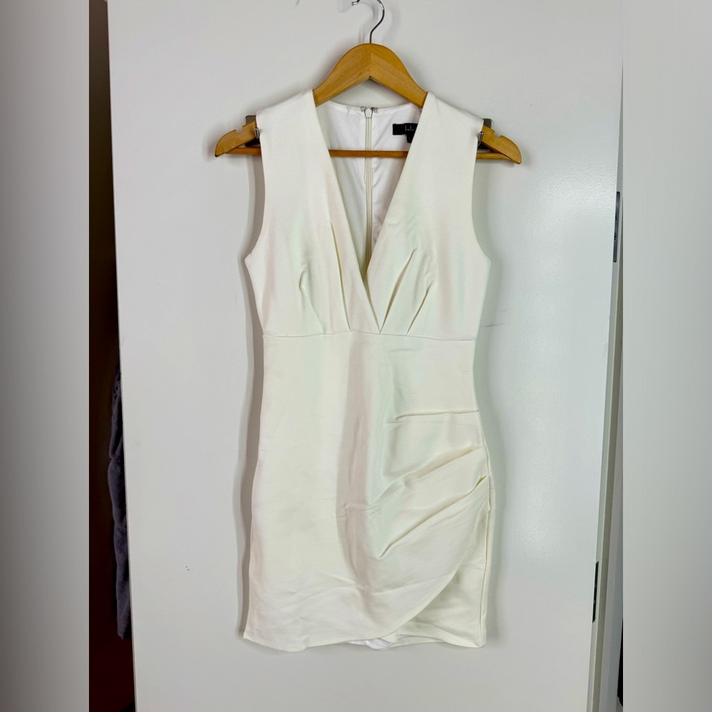 Lulu’s White Bodycon Mini Dress